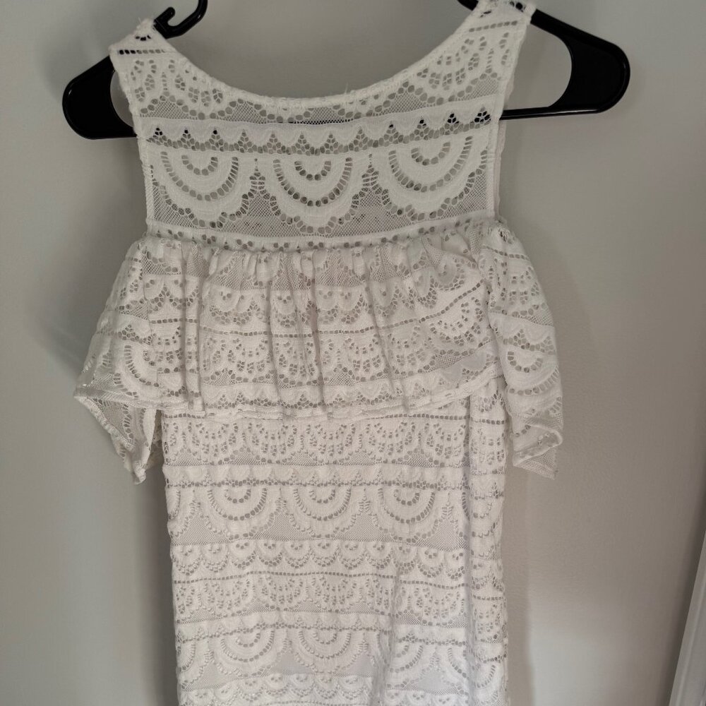 White Lily Pulitzer Lace Dress